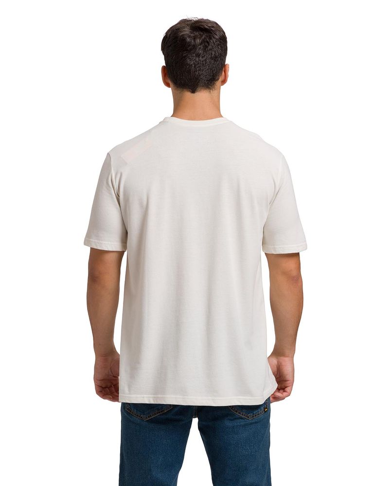 Polera-Manga-Corta-Casual-Hombre-RETRO-DANNY-DIESEL-GRAPHIC-TEE-Blanca-Cat