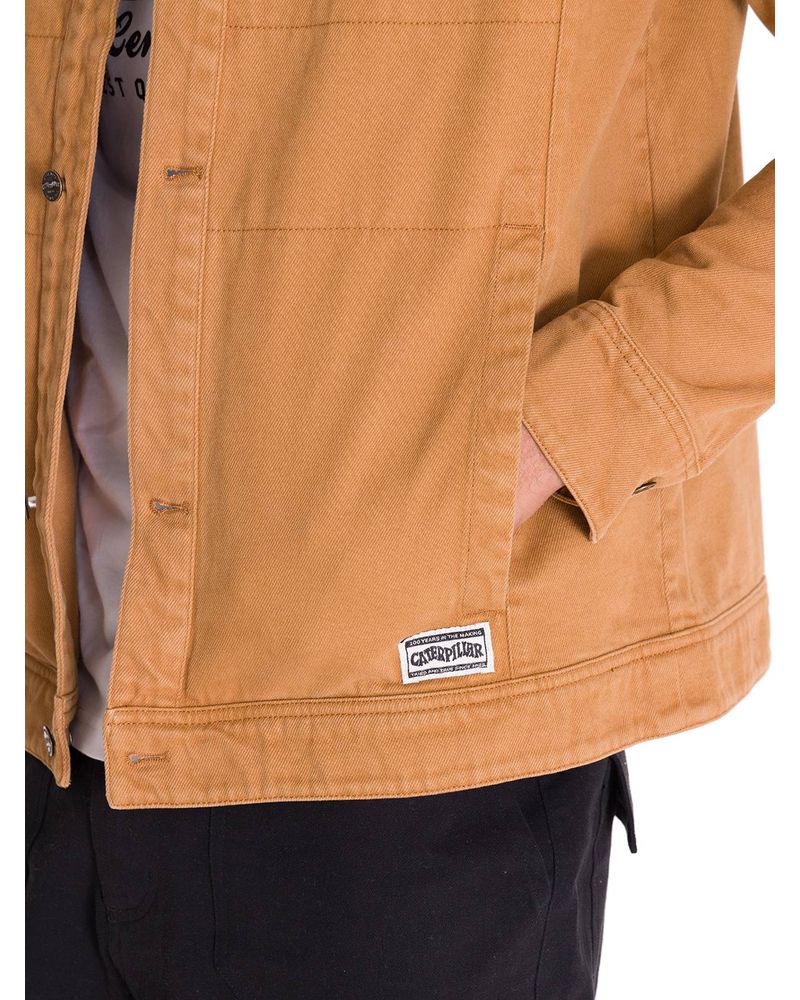 Chaqueta-Manga-Larga-Hombre-Heritage-Uniform-Twill-Shirt-Caramelo-Cat