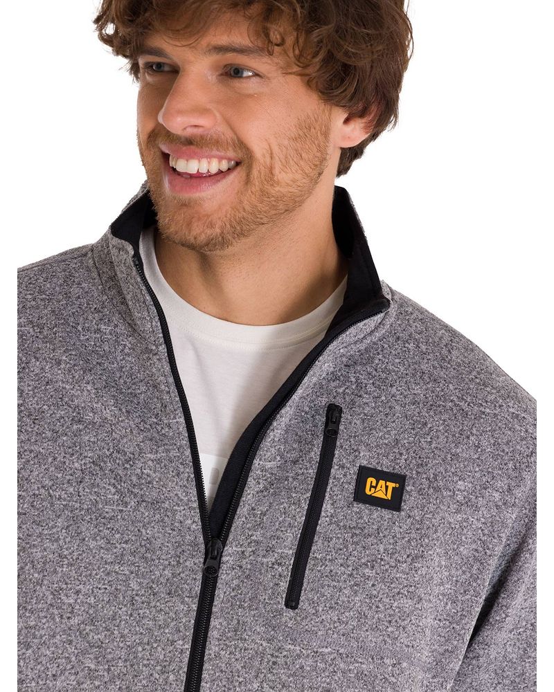 Polar-Manga-Larga-Hombre-Fleece-Full-Zip-Gris-Oscuro-Cat