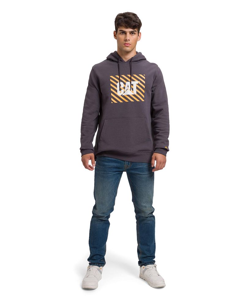 Poleron-Manga-Larga-Unisex-Graphic-Pullover-Hoodie-Gris-Oscuro-Cat