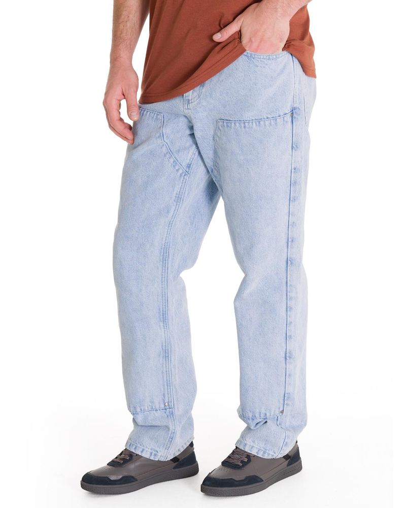 Jeans-Regular-Hombre-Denim-Double-Front-Azul-Claro-Cat