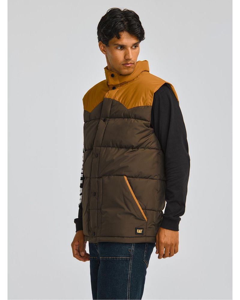 Parka-Sin-Mangas-Hombre-Big-Sky-Puffer-Vest-Cafe-Oscuro-Cat
