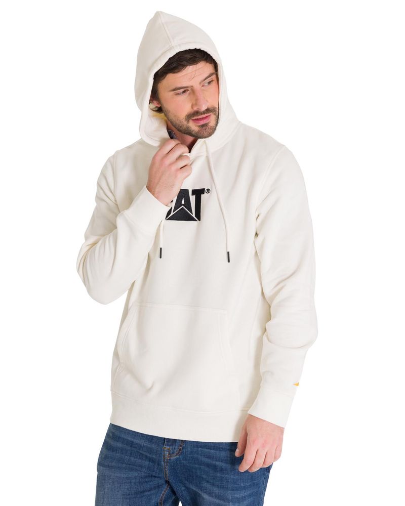 Poleron-Manga-Larga-Unisex-Fleece-Cat-Logo-Pullover-Hoodie-Perla-Cat