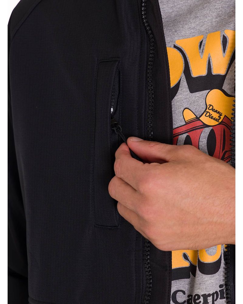 Chaqueta-Manga-Larga-Hombre-Ripstop-Softshell-Negra-Cat