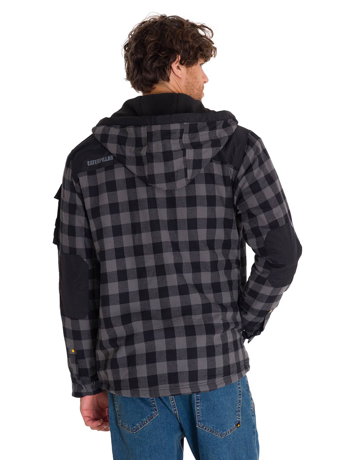 Chaqueta Manga Larga Hombre Sequoia Shirt Gris Oscuro Cat