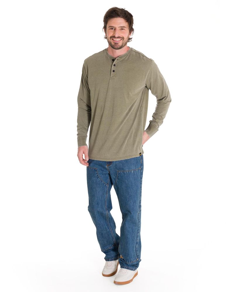 Polera-Manga-Larga-Hombre-Burnout-L-S-Henley-Oliva-Cat