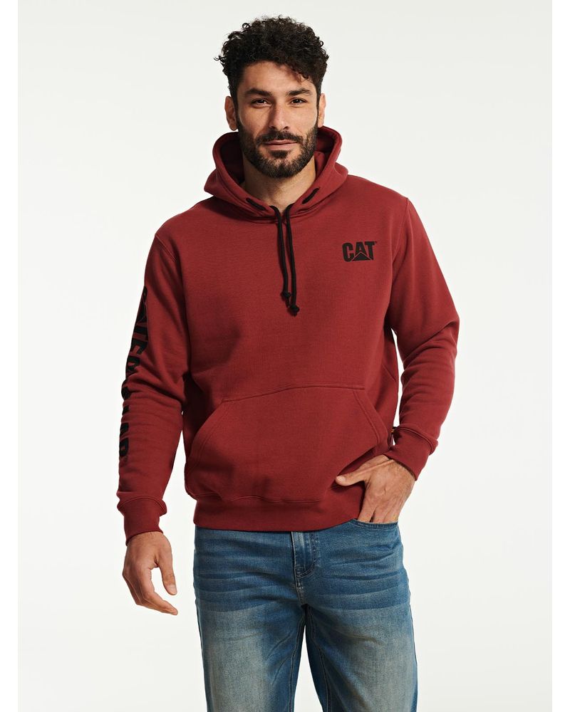 Poleron-Manga-Larga-Hombre-Trademark-Banner-Hooded-Burdeo-Cat