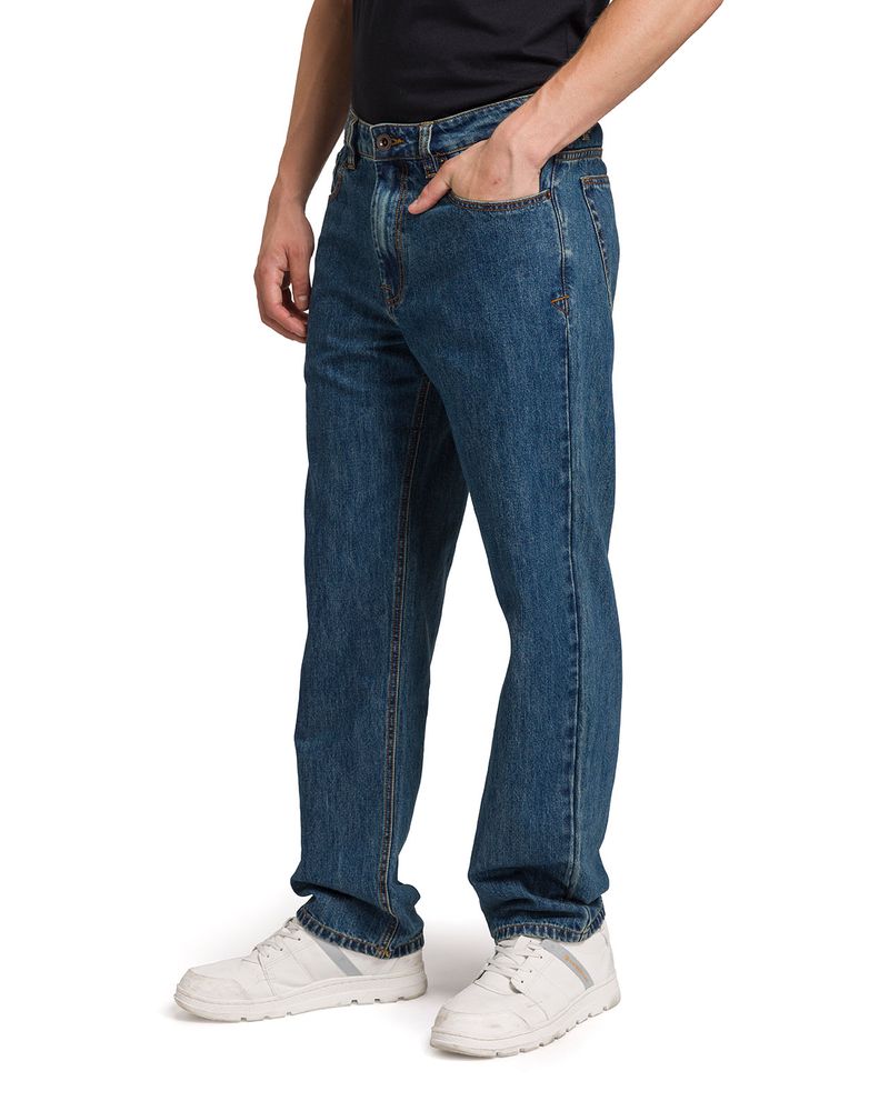 Jeans-Recto-Hombre-Rigid-Denim-Straight-Azul-Marino-Cat