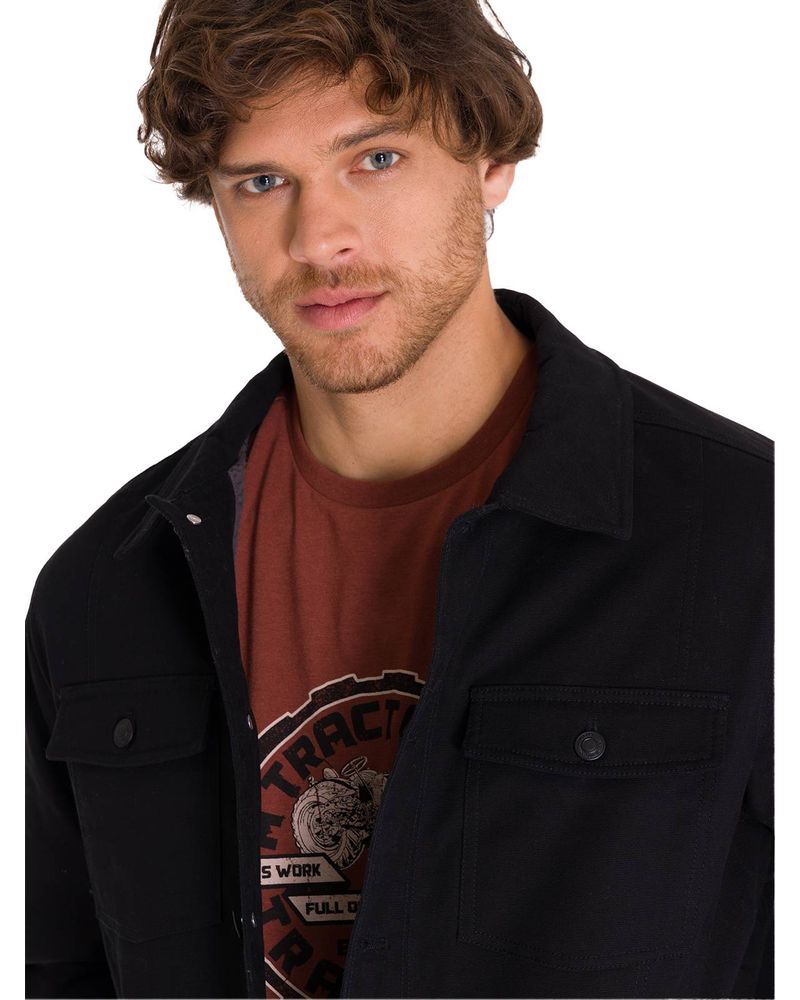 Chaqueta-Manga-Larga-Hombre-Trucker-Negra-Cat