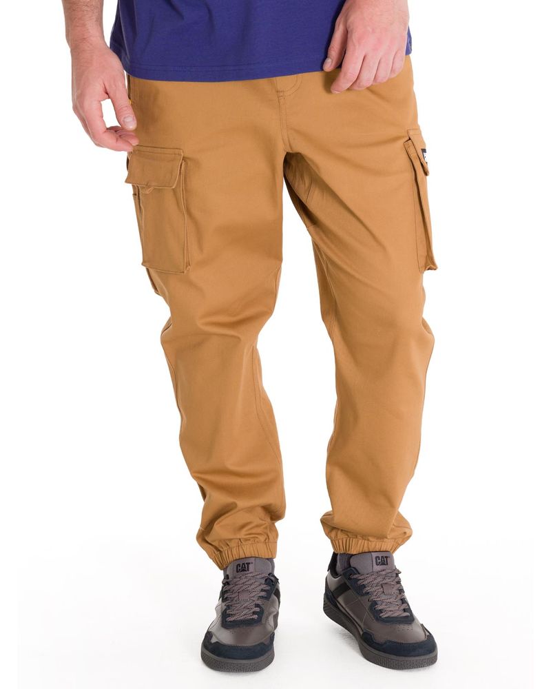 Pantalon-Casual-Hombre-Diesel-Caramelo-Cat