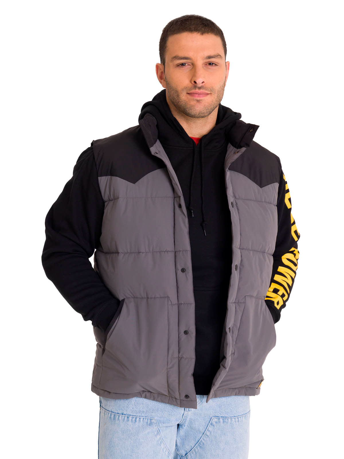 Parka Sin Mangas Hombre Big Sky Puffer Vest Cat