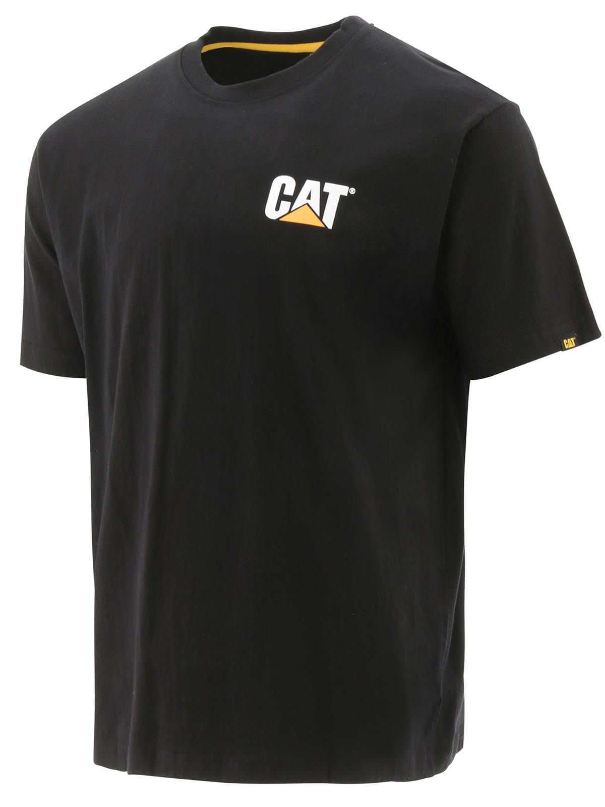 Polera Casual Hombre Trademark Tee Negra Cat