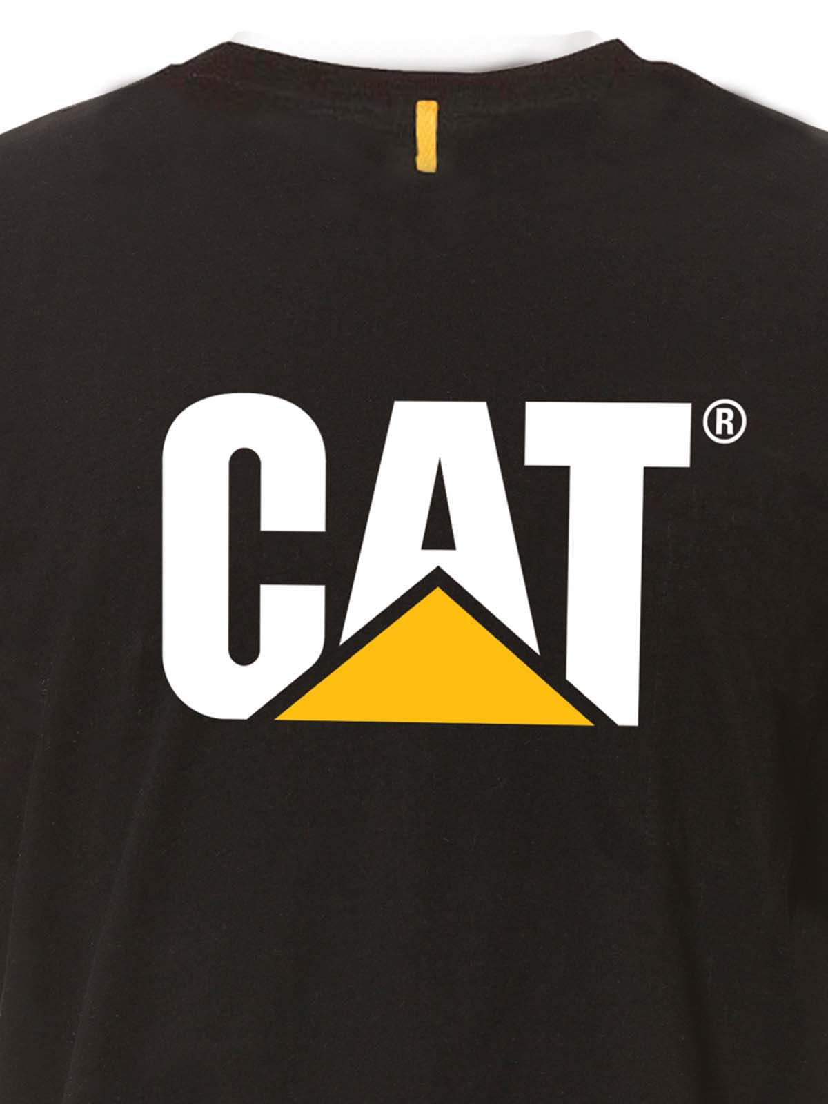 Polera Casual Hombre Trademark Tee Negra Cat