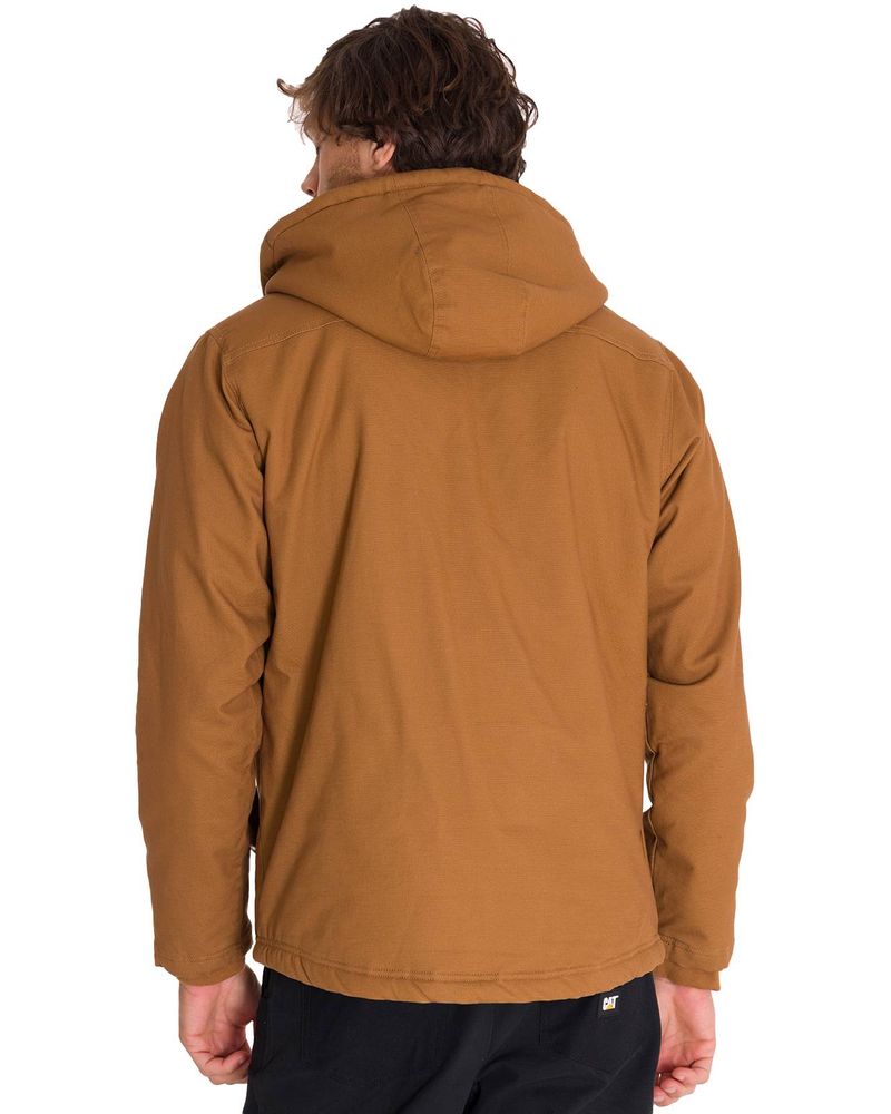 Chaqueta-Hombre-Hooded-Sherpa-Bronze-Cat