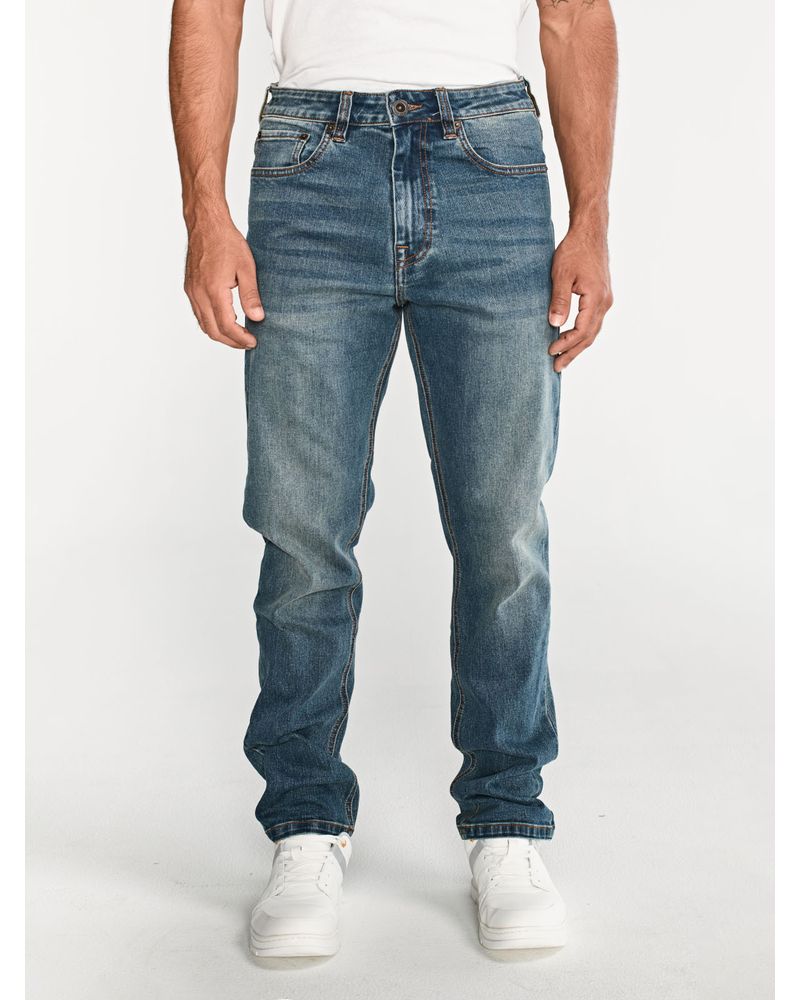 Jeans-Rectos-Hombre-Eco-Stretch-Azul-Cat