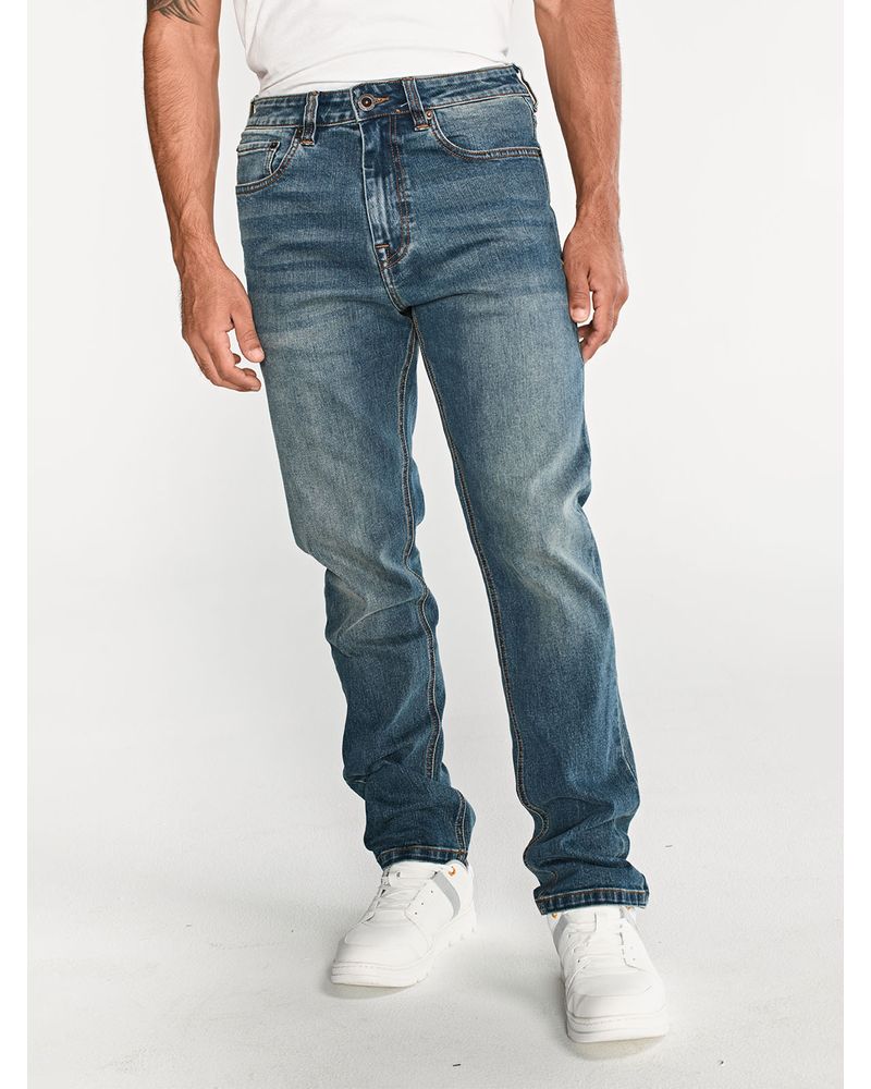 Jeans-Rectos-Hombre-Eco-Stretch-Azul-Cat