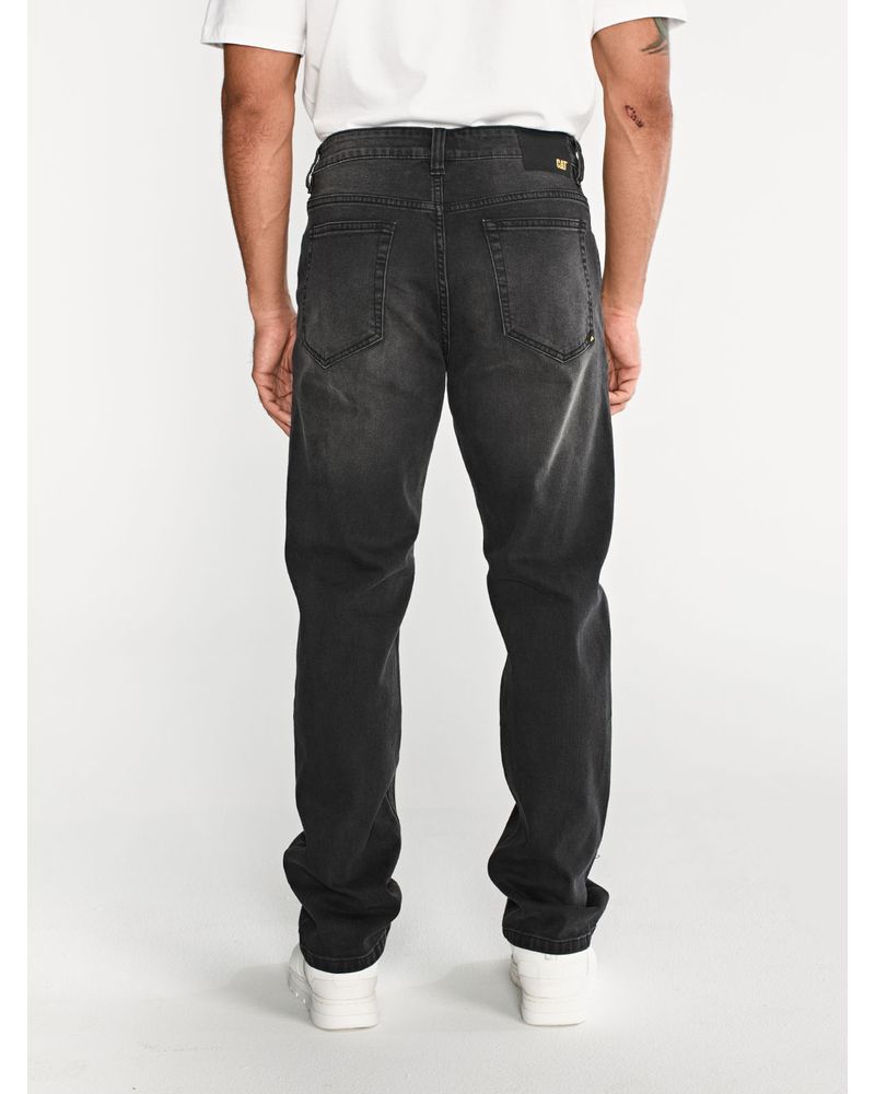 Jeans-Rectos-Hombre-Tribllend-Stretch-Gris-Cat