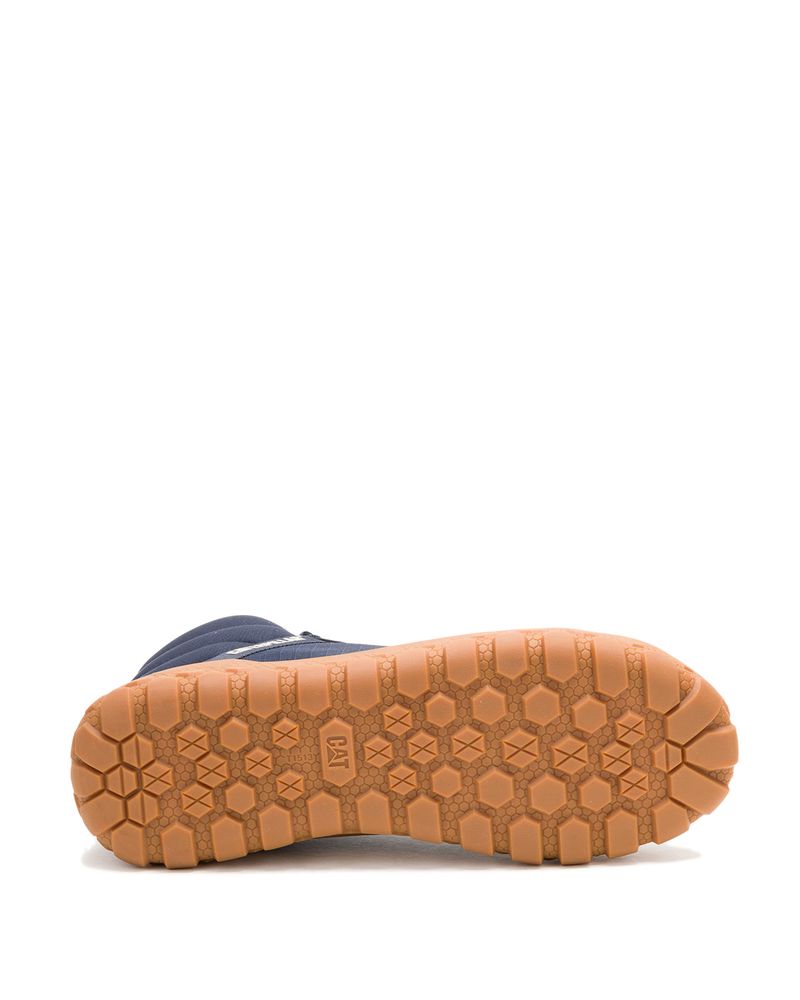 Zapatilla-Con-Caña-Canvas-Hombre-Hex---Mid-Azul-Oscuro-Cat