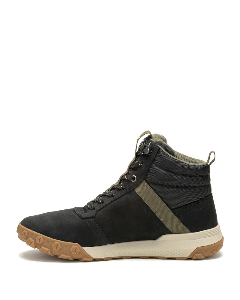 Zapatilla-Con-Caña-Casual-Hombre-Hex-Ready-Mid-Negro-Cat