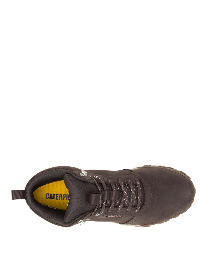 Botin-Waterproof-Hombre-Hex-Ready-Mid-Cafe-Cat