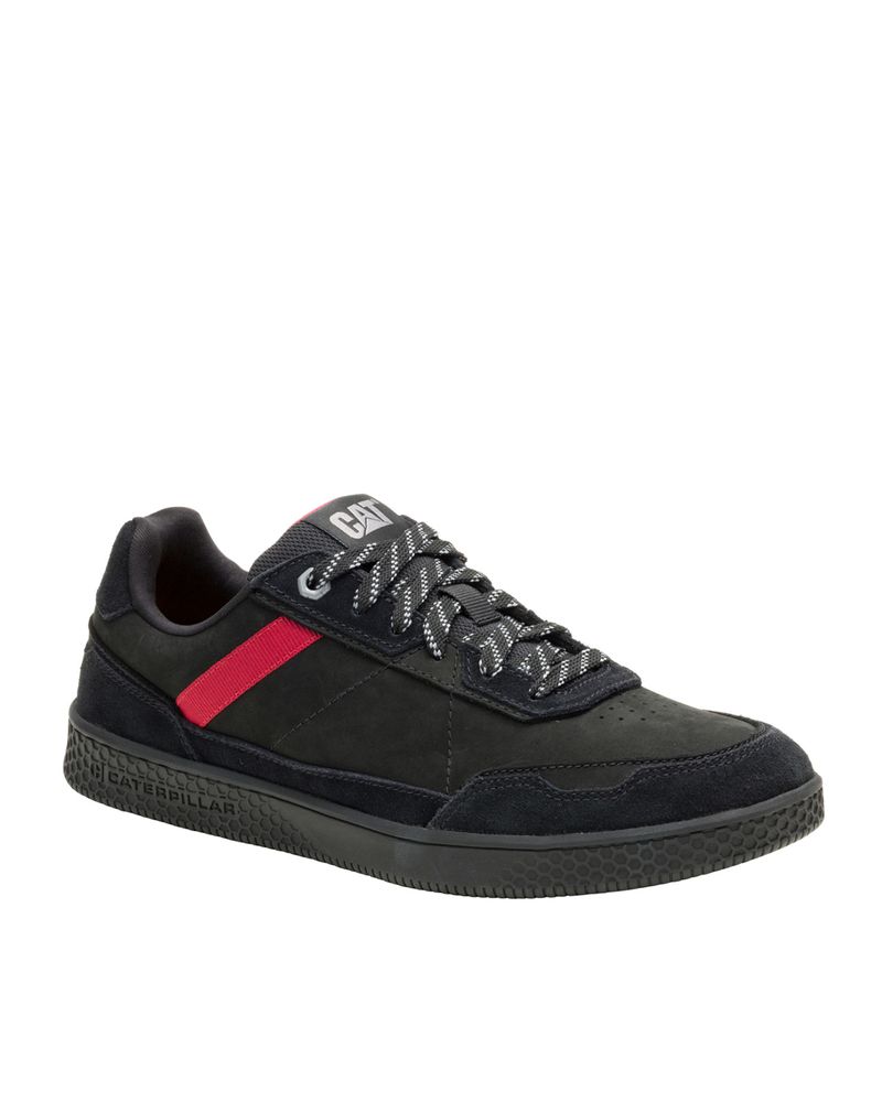 Zapatilla-Hombre-Pause-Retro-Leather-Negro-Cat
