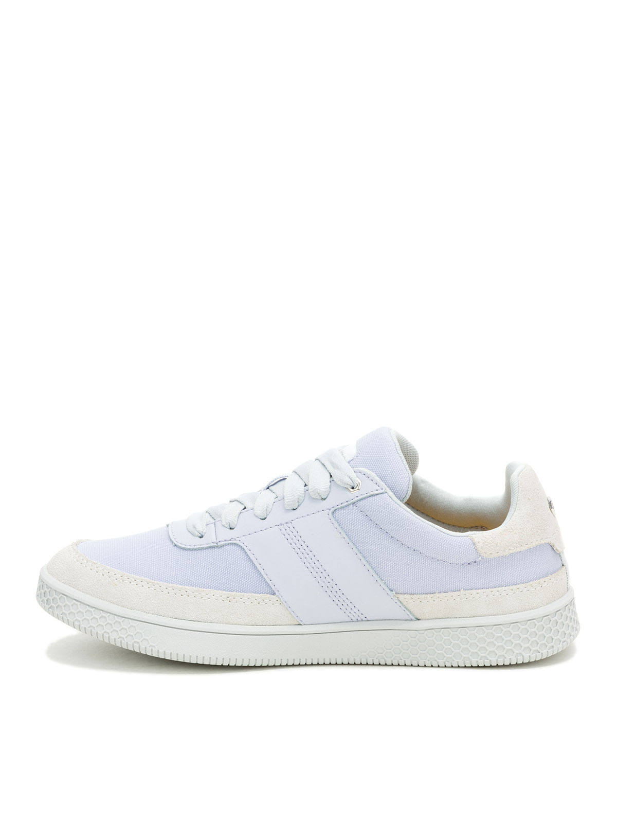 Zapatilla Mujer Pause Retro Canvas Celeste Cat