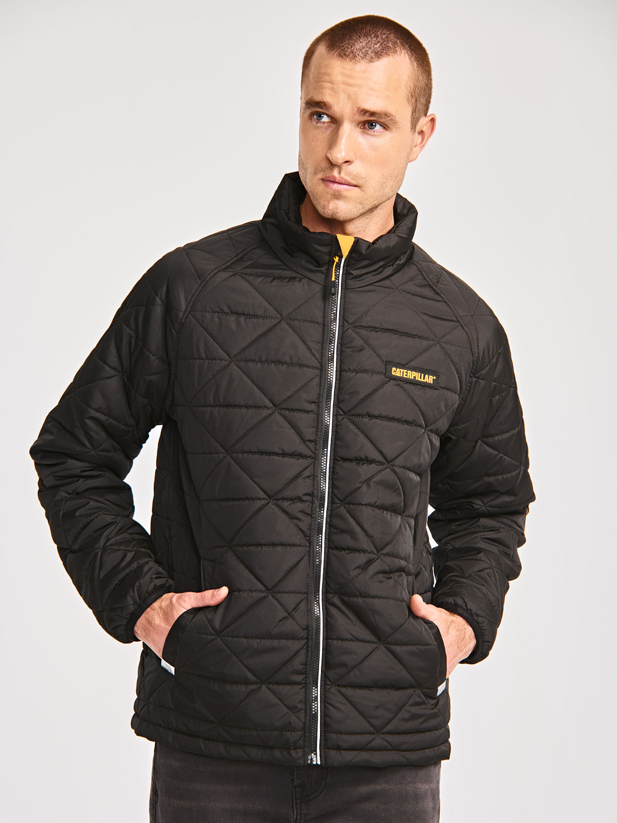 Chaqueta Casual Hombre Mediumweight Insulated Triangle Quilted