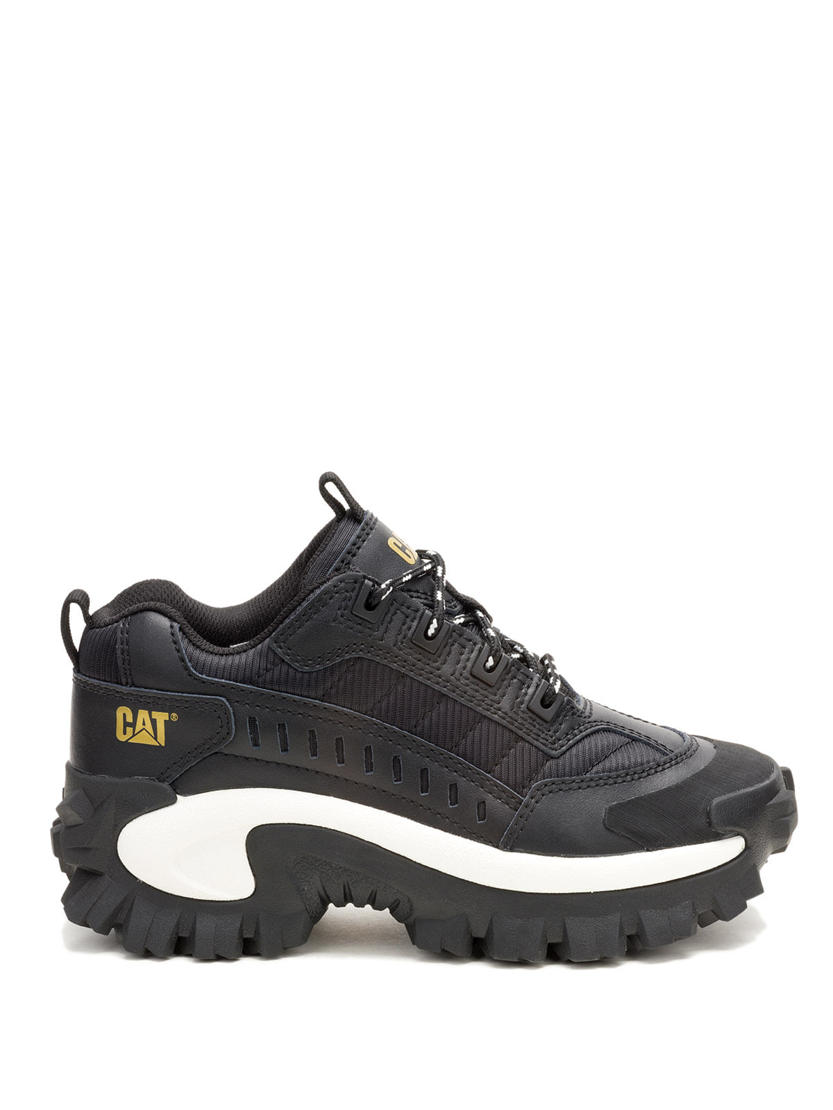 Zapatilla Casual Mujer Intruder Negra Cat