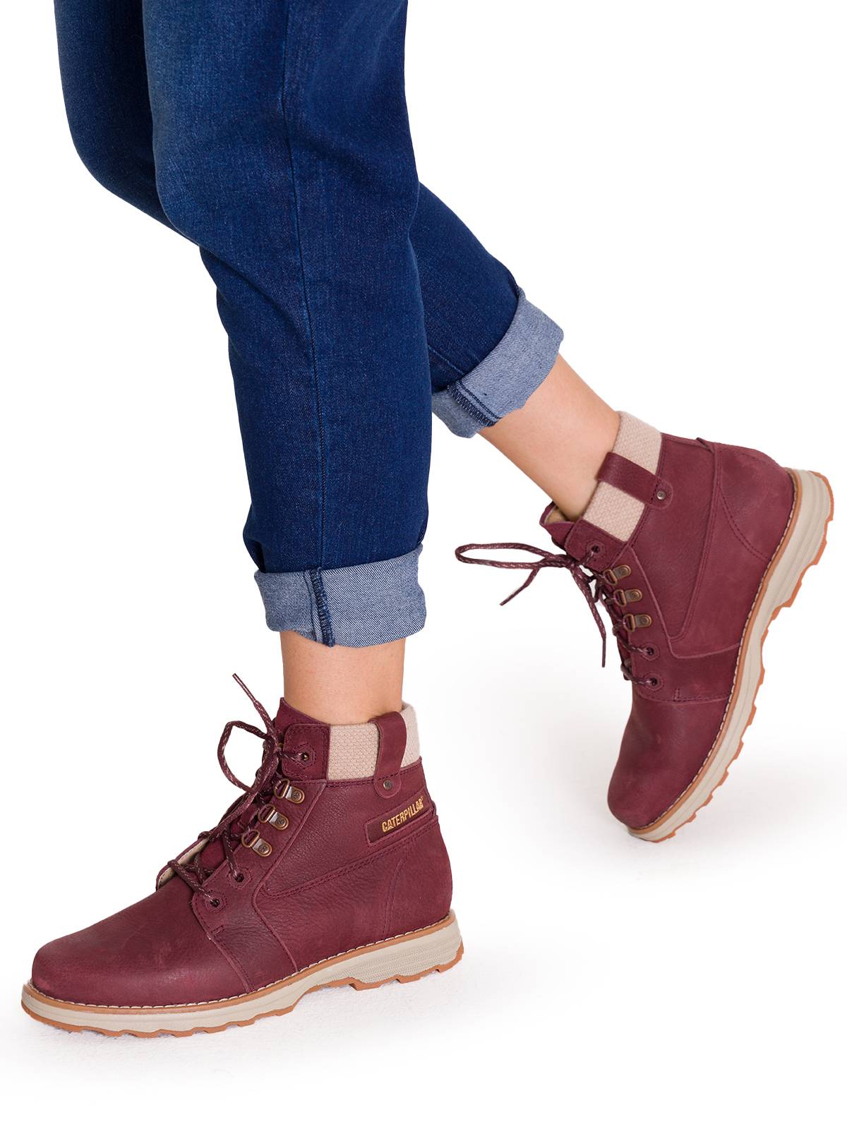 Botín Cuero Mujer Charli Buerdeo Cat-Cat Chile Cat Tienda