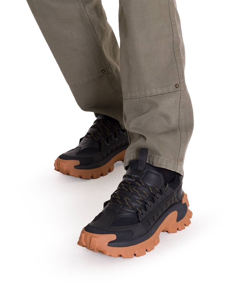 Zapatilla-Casual-Intruder-MET-Hombre-Negra-Cafe-Cat