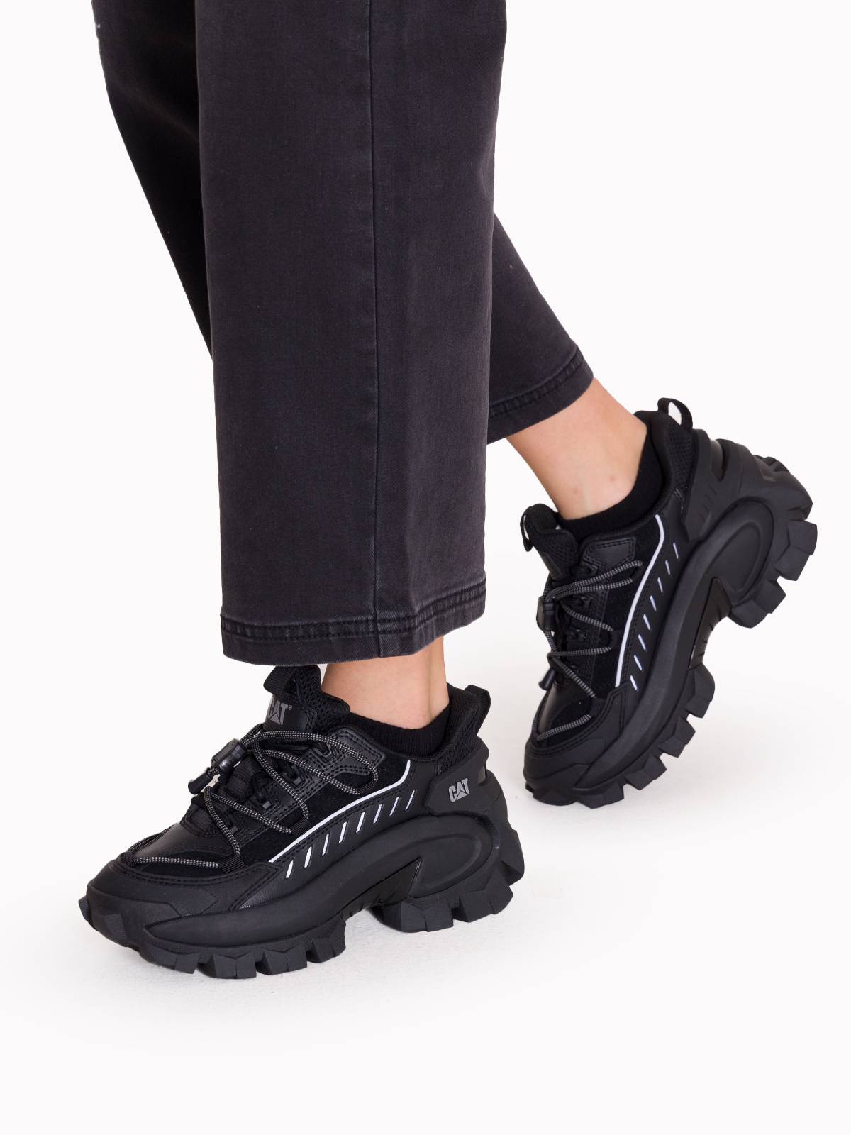 Zapatilla Casual Intruder Max Unisex Negra Cat-Cat Chile Cat