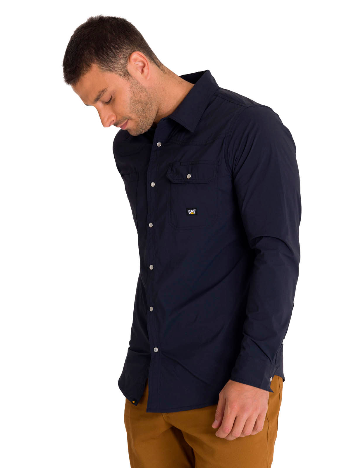 Camisa Manga Larga Casual Hombre Lightweight L/S Western Shirt