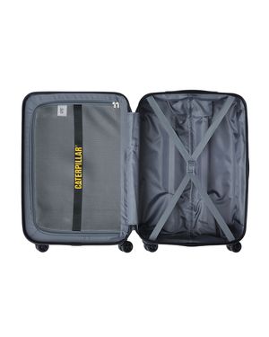 Maleta de Cabina Con Cierre Seguridad Unisex Industrial Plate 20" Trolley Mostaza Cat