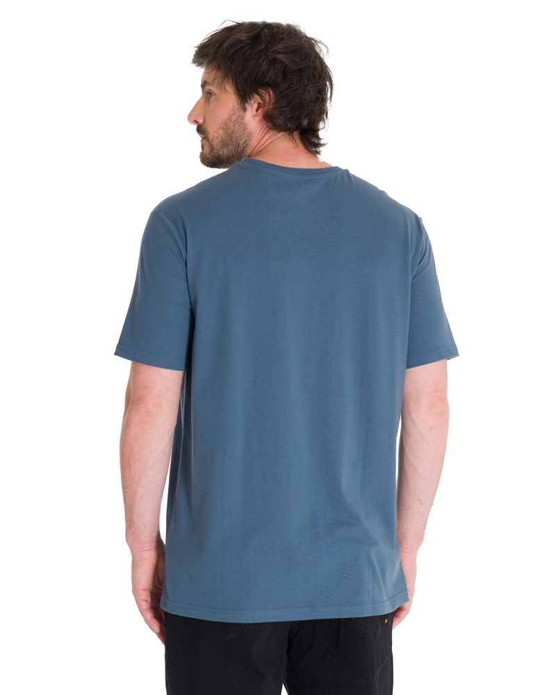 Polera-Manga-Corta-Casual-Hombre-EQUIPMENT-GRAPHIC-TEE-Azul-Acero-Cat