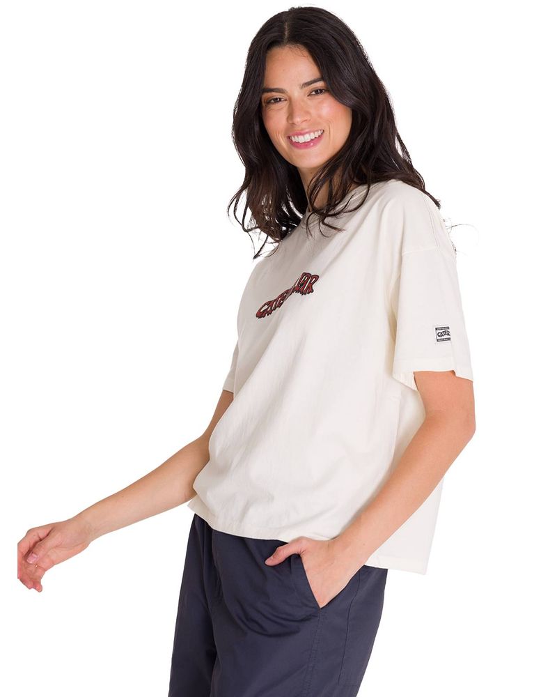 Polera-Manga-Corta-Casual-Mujer-BOXY-HEAVYWEIGHT-HERITAGE-1925-GRAPHIC-TEE-Blanca-Cat