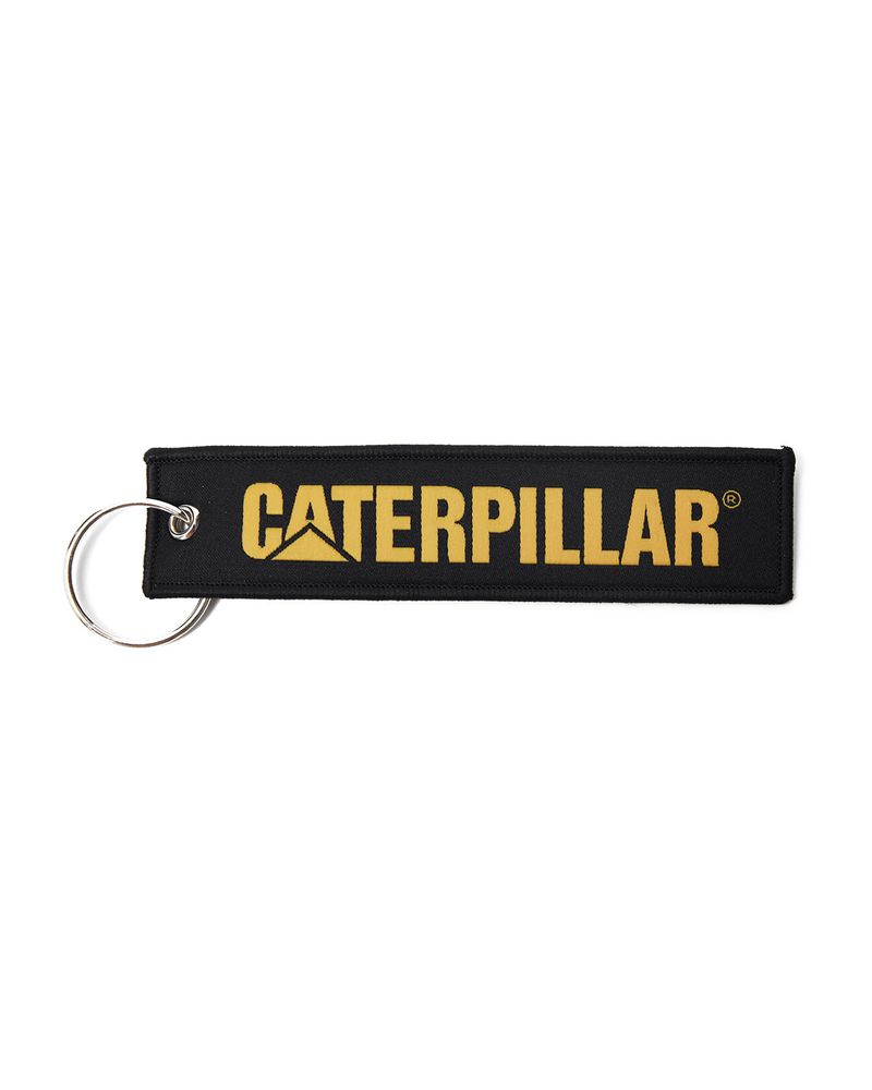 Llavero-para-Equipaje-Unisex-Woven-Key-Hanger-Negro-Cat