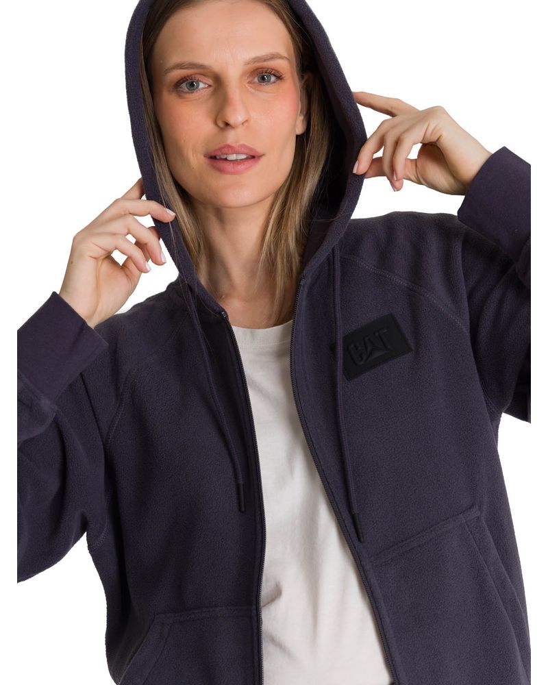 Poleron-Unisex-Microfleece-Full-Zip-Gris-CAT