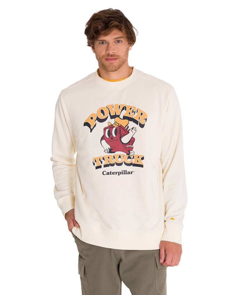 Poleron-Manga-Larga-Unisex-Diseño-French-Terry-Amarillo-Cat