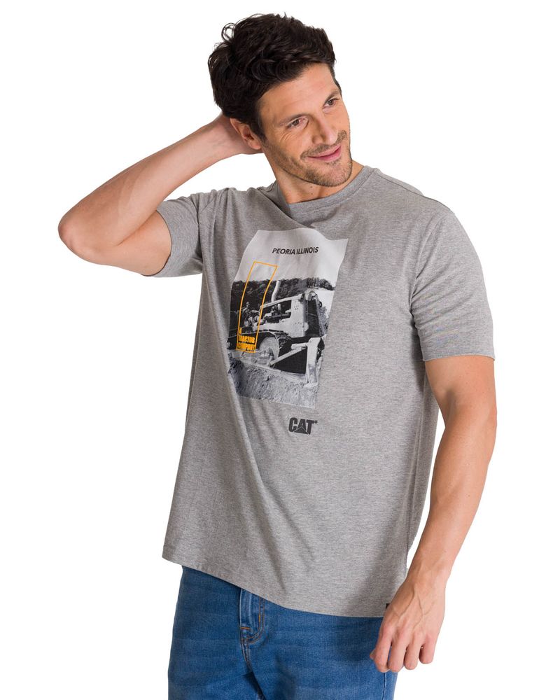 Polera-Manga-Corta-Hombre-Everyday-Workwear-Gris-CAT