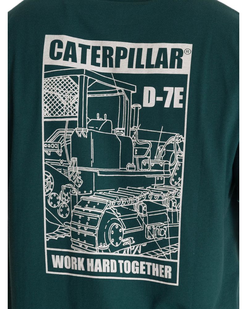 Polera-Manga-Corta-Hombre-Heritage-Diseño-Petroleo-CAT