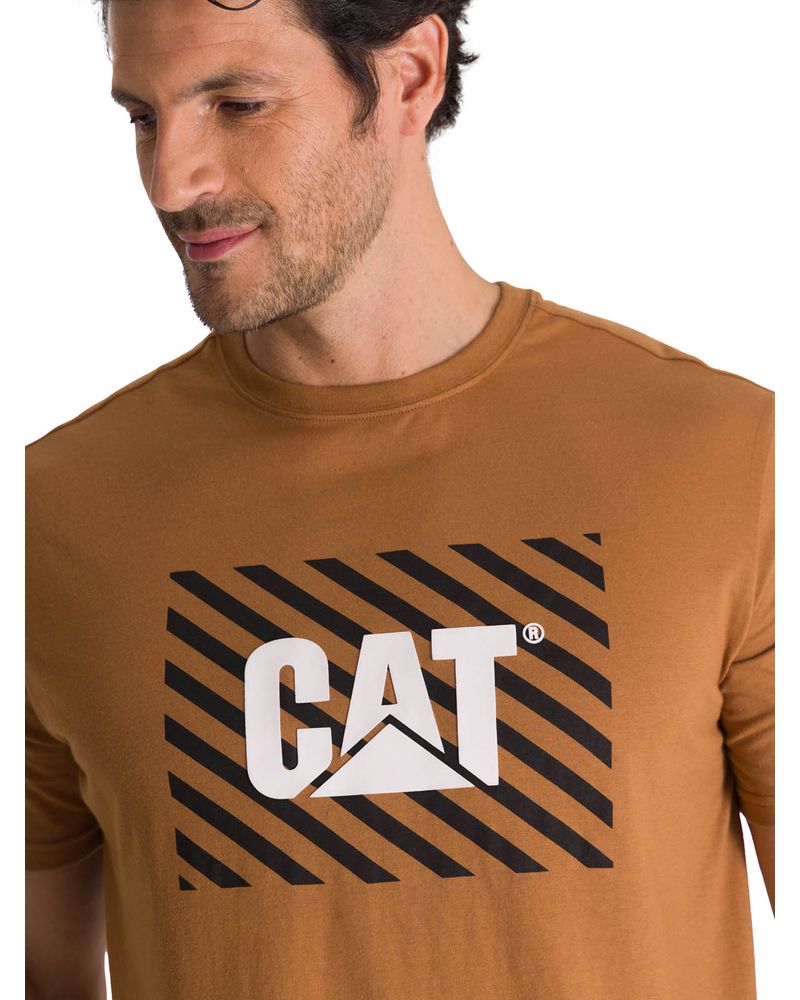 Polera-Manga-Corta-Hombre-Everyday-Workwear-Cafe-CAT