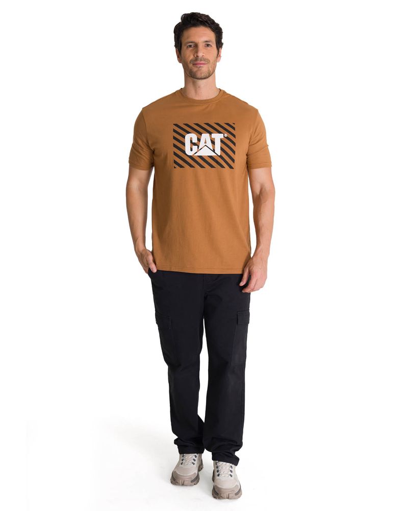 Polera-Manga-Corta-Hombre-Everyday-Workwear-Cafe-CAT