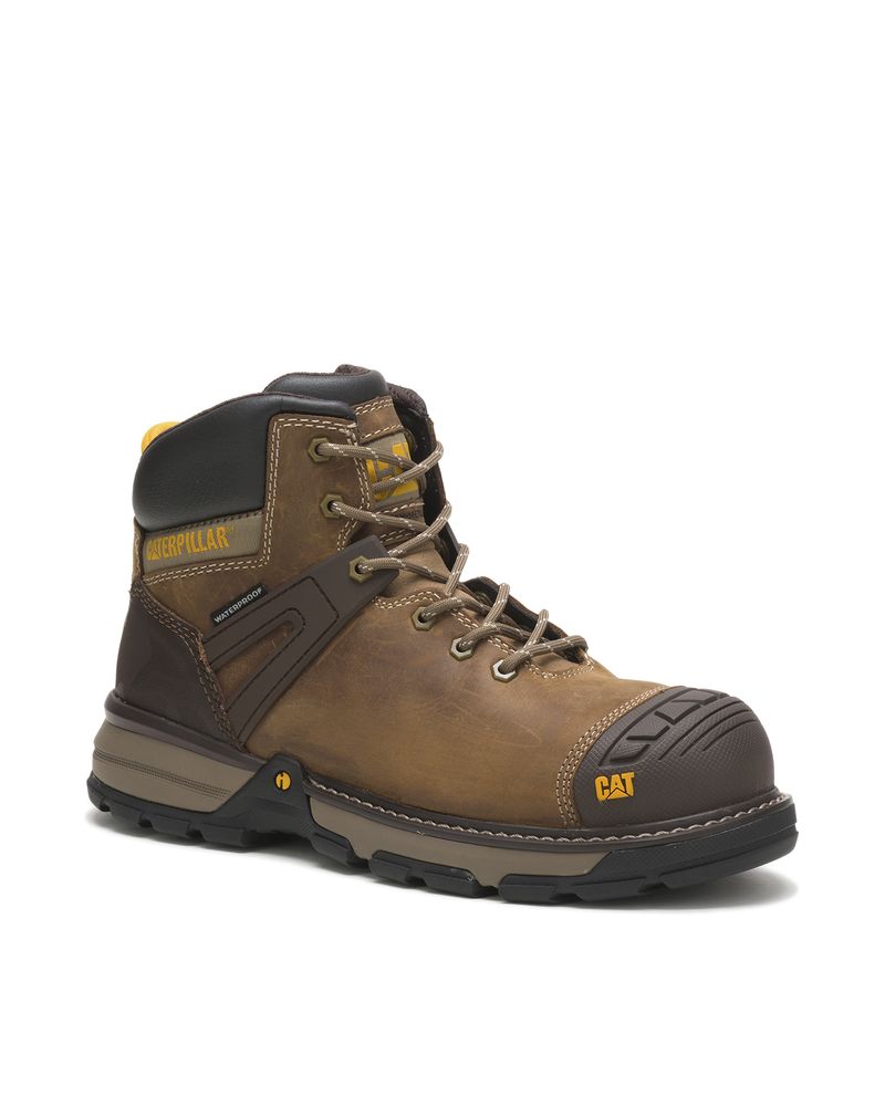 Botin-de-Cuero-Hombre-Excavator-Superlite-WP-Cafe-Cat