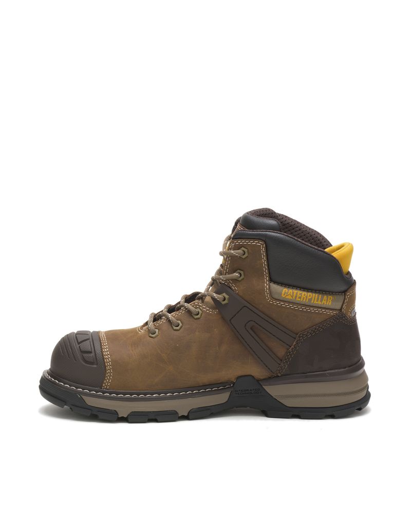 Botin-de-Cuero-Hombre-Excavator-Superlite-WP-Cafe-Cat